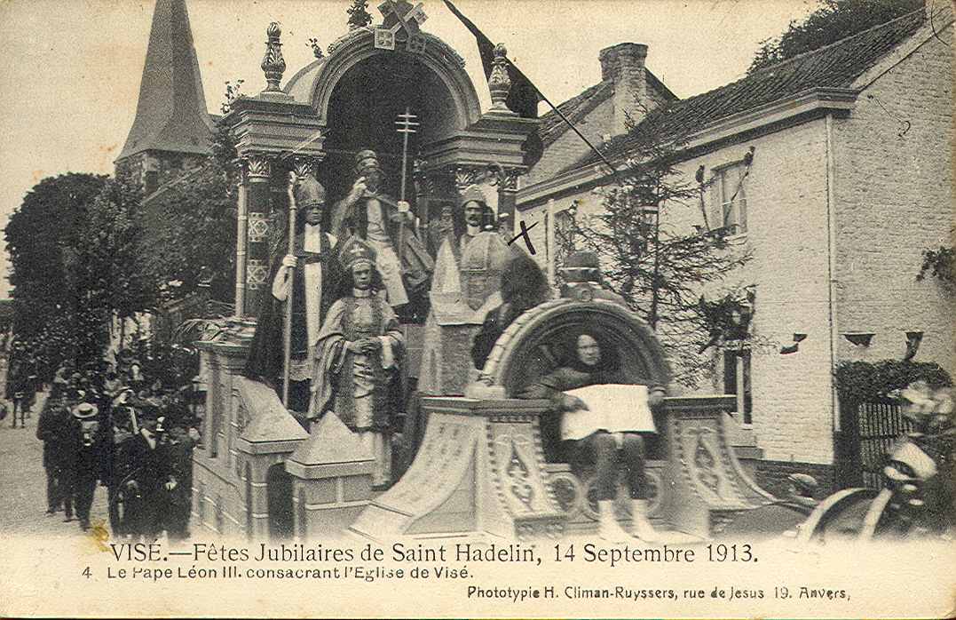 Hadelin-Fest in Visé, 1913