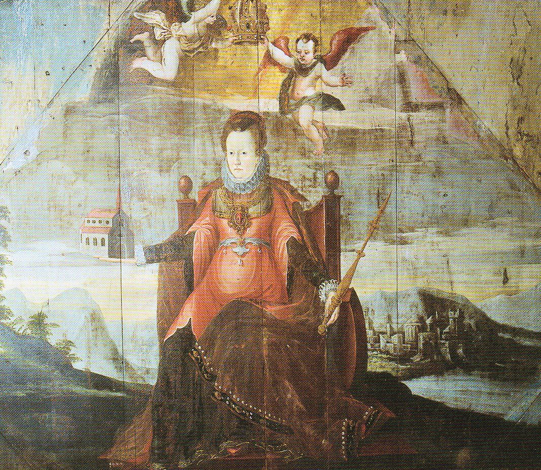 Haziga, Bild, um 1480, in der Kapelle in Geitau, einem Ortsteil von Bayrischzell