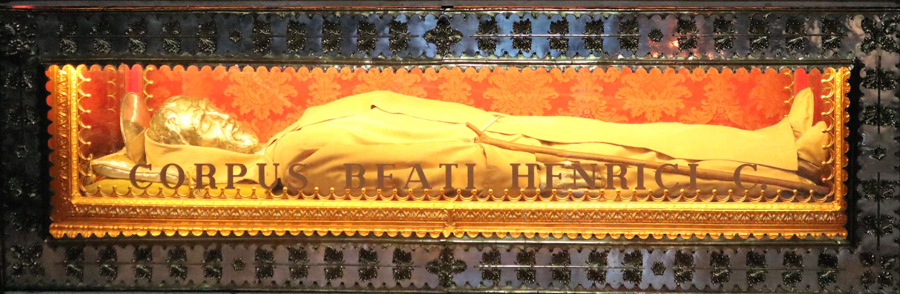 Heinrichs Liegefigur im Dom in Treviso