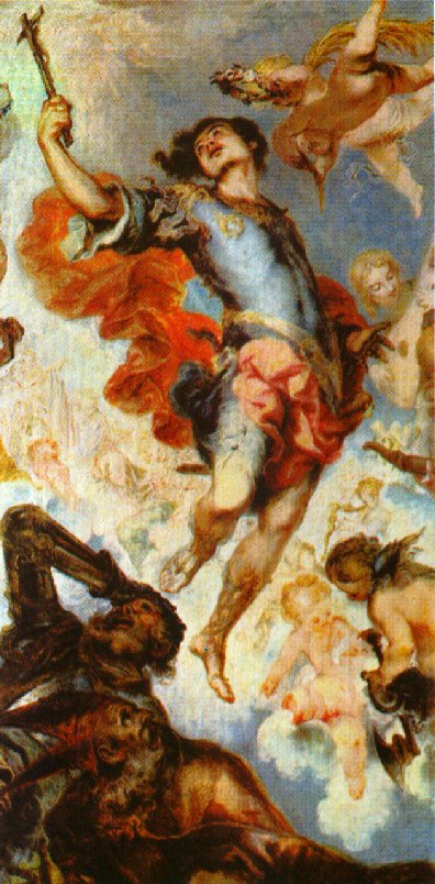 Francisco de Herrera der Jüngere: Triumph des Hermenegild, 1654, im Nationalmuseum del Prado in Madrid