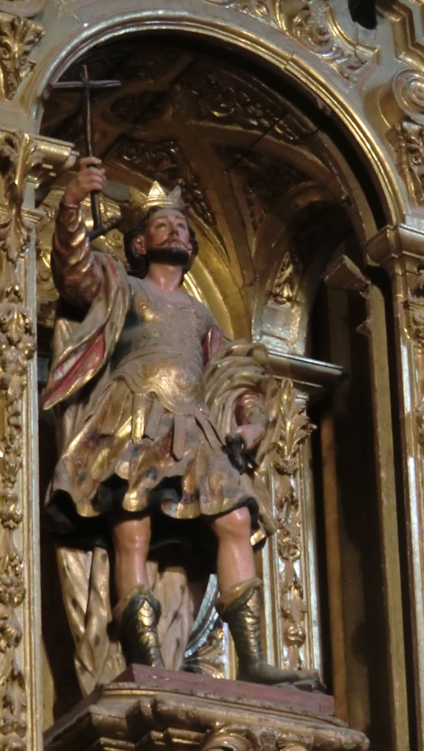 Bartolomé García: Statue, 1752, in der Kathedrale in Sevilla