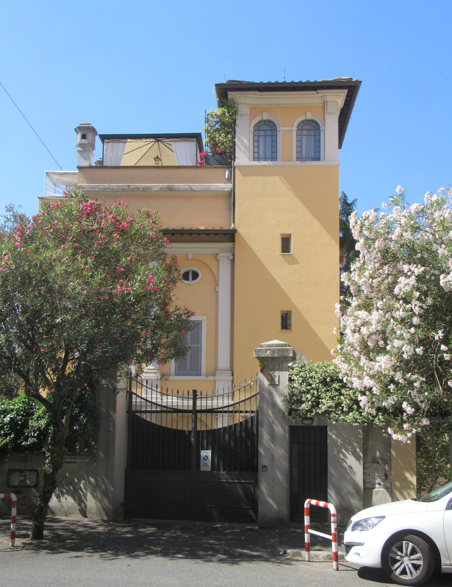 Villa Sant'Ermete auf dem Gelände der Hermes-Katakomben in Rom