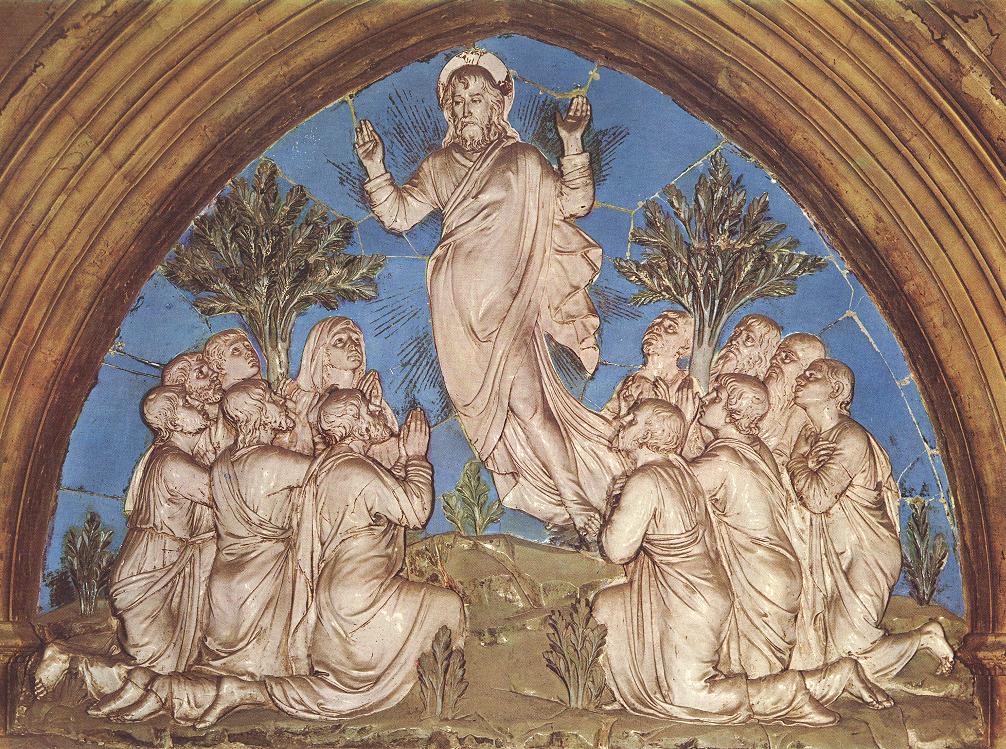 Luca della Robbia: Terracotta, 1446, in der Kathedrale in Florenz