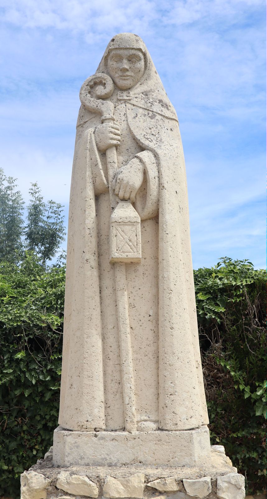 Statue in Homblières