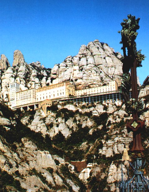 Benediktinerkloster de Nuestra Señora de Montserrat bei Monistrol