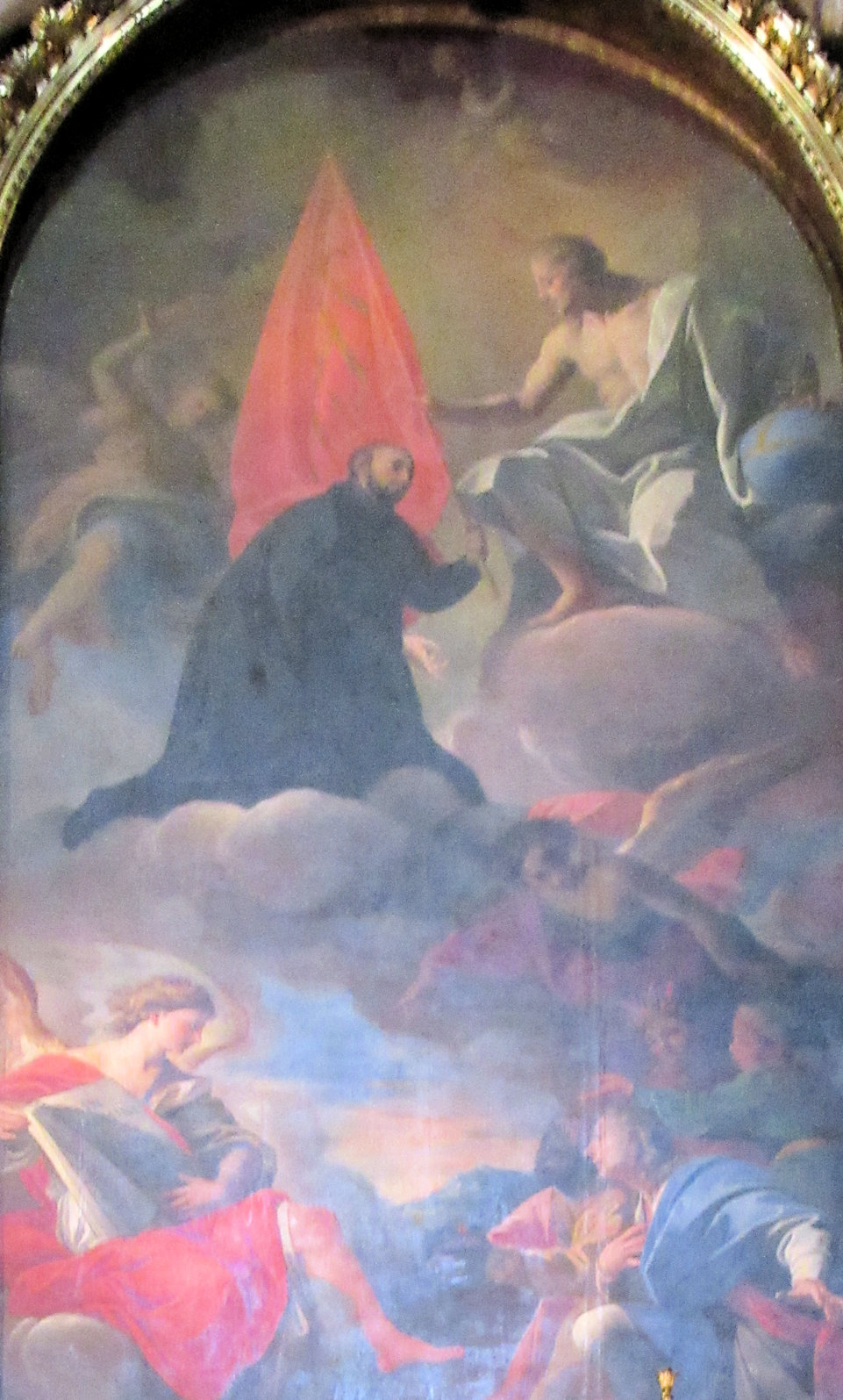 Andrea Pozzi: Ignatius' Verherrlichung, um 1698, in der Kirche Il Gesù in Rom
