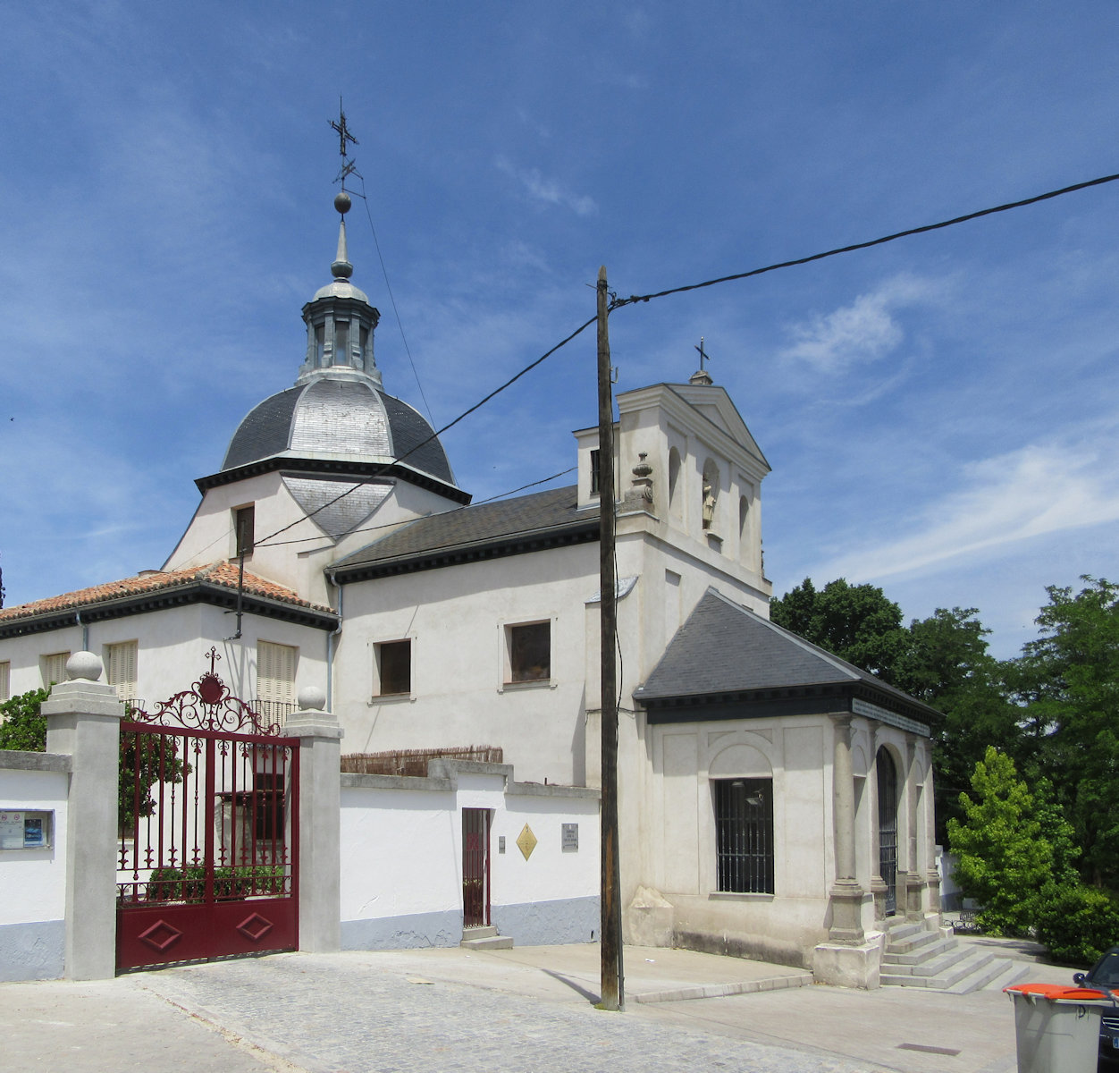 Kapelle San Isidro an der Stelle des Gutshofes in Madrid