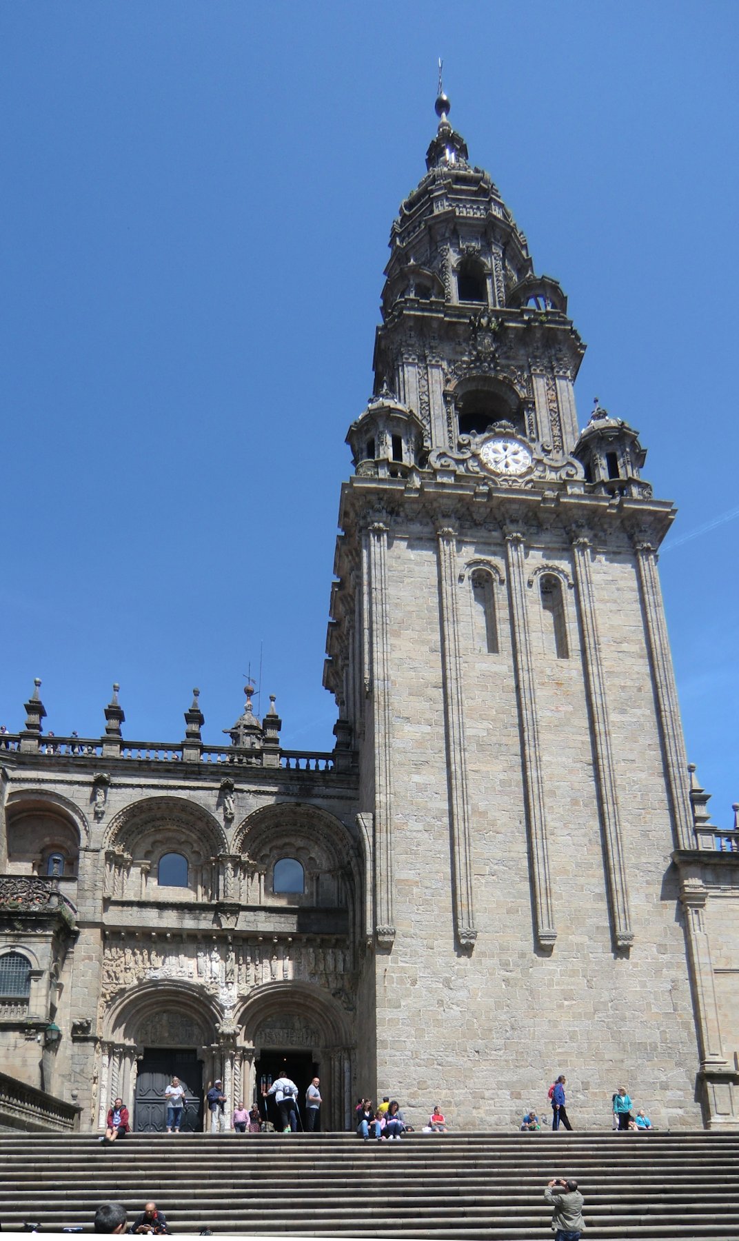 Südpforte der Kathedrale in Santiago de Compostela