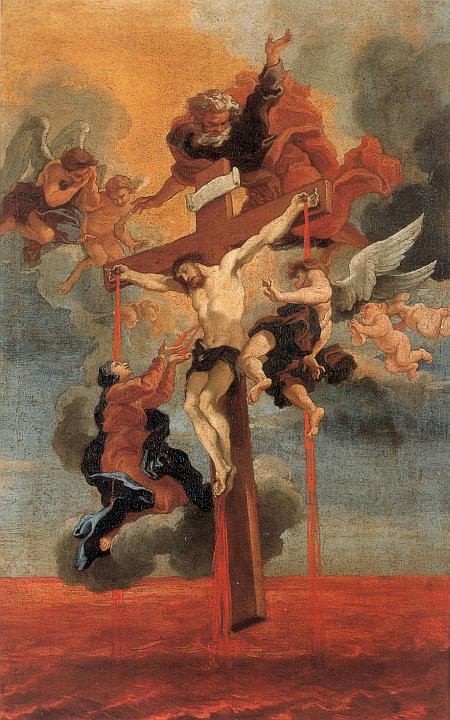 Gian Lorenzo Bernini: Christi Blut, im Palazzo Chigi in Ariccia  (nach Angaben von heiligenlexikon.de gemeinfrei)