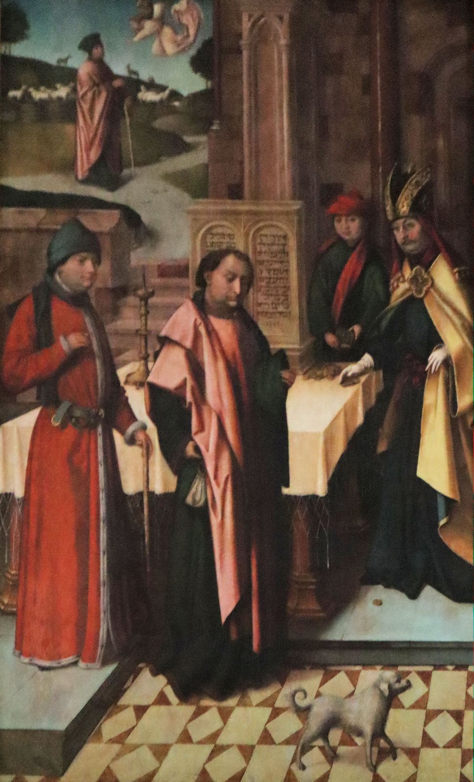 Hans Holbein der Ältere (um 1465 - 1524): Joachims Opfer, im Dom in Augsburg 