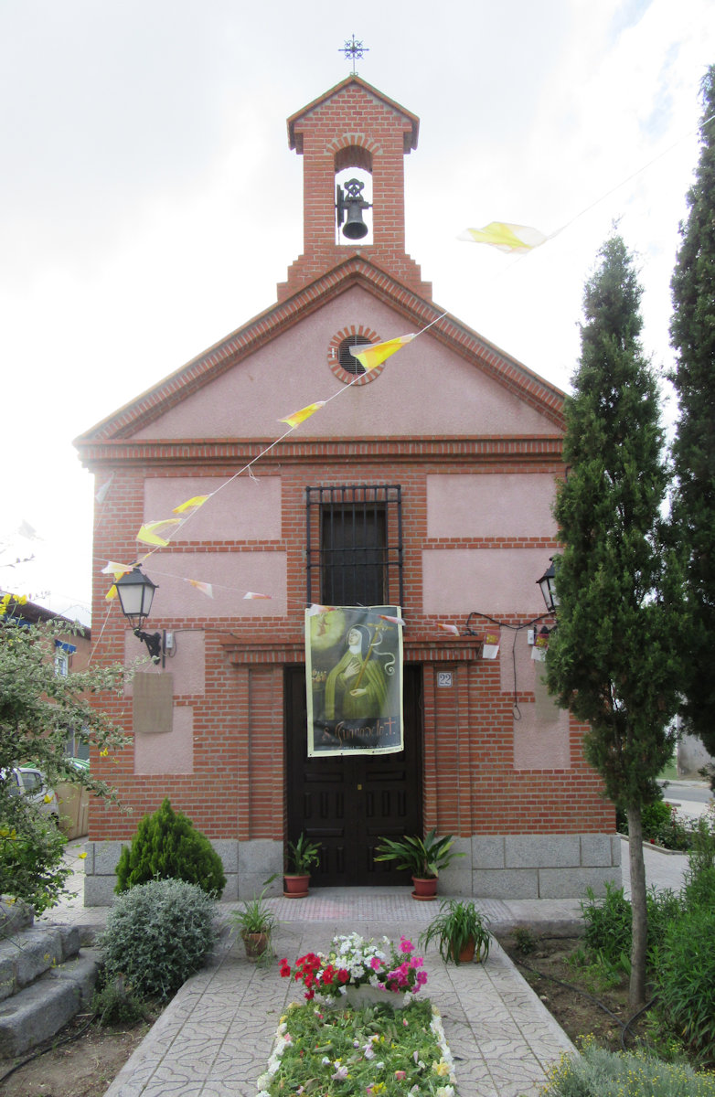 Kapelle, 1662 errichtet an der Stelle des Geburtshauses von Johanna in Numancia de la Sagra