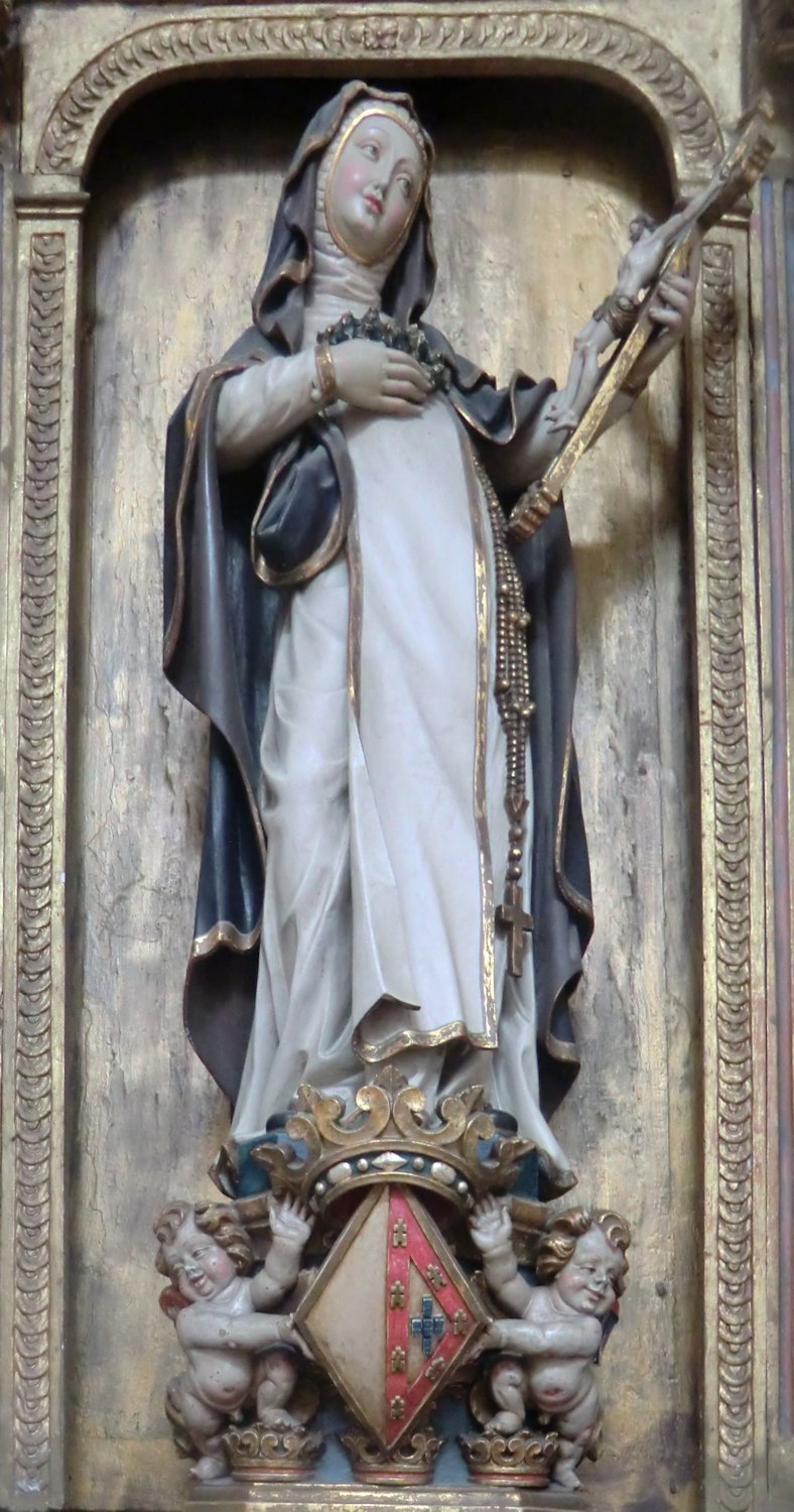 Statue in der Kathedrale in Aveiro