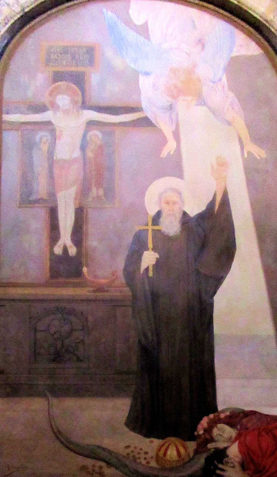 Giulio Bargellini: Altarbild, 1933, in der Basilika Santa Prassede in Rom