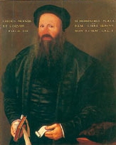 Johannes Mencke-Maeler: Johannes a Lasco, um 1555, in der Johannes-a-Lasco-Bibliothek in Emden