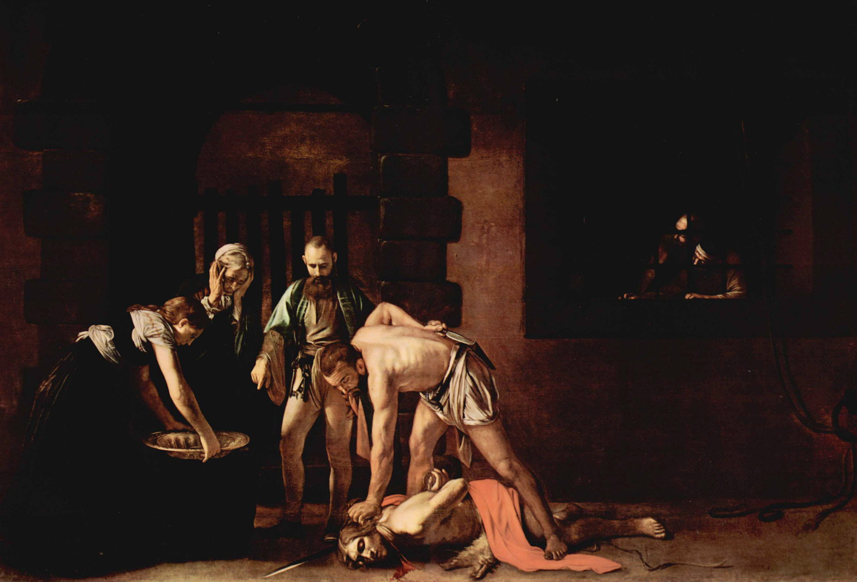 Caravaggio: Johannes' Enthautung, 1608, in der Konkathedrale St John's in Valletta auf Malta