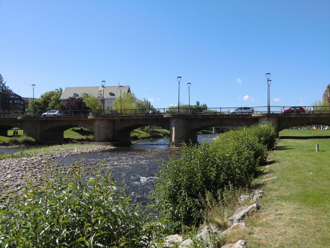 Brücke in Nájera heute