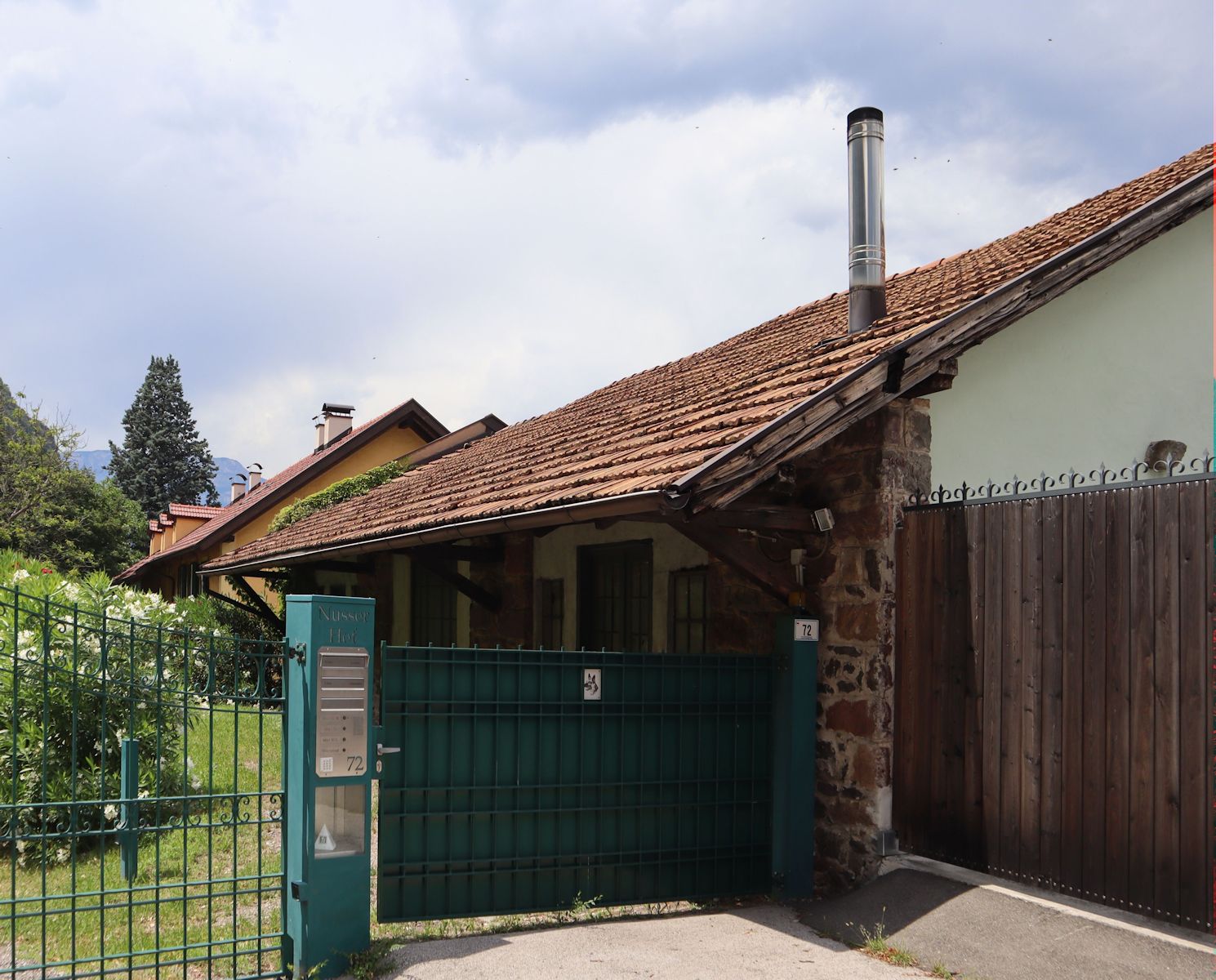 Josef Mayr-Nussers Geburtshaus, das Weingut vNusserhof” in Bozen