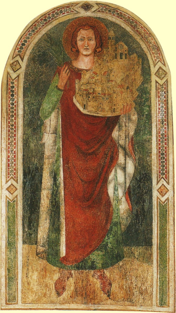 Fresko, 14. Jahrhundert