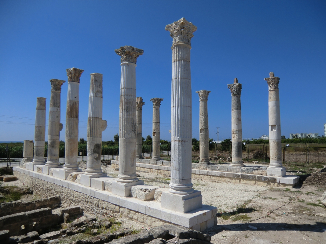 Säulenstraße zum Hafen von Pompeiopolis, wohl nach 130 unter Kaiser Hadrian entstanden