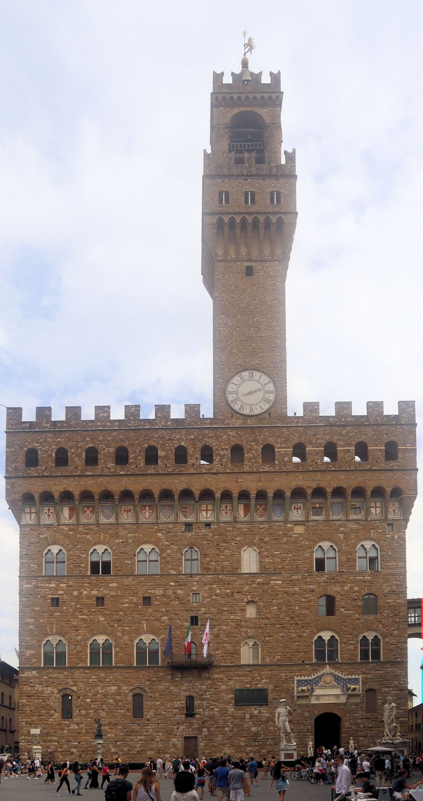 Palazzo Vecchio , Sitz der Stadtregierung von Florenz