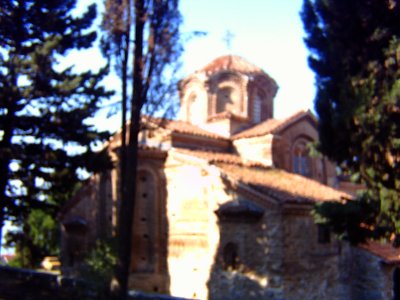 Kirche der Jungfrau Maria in Ochrid