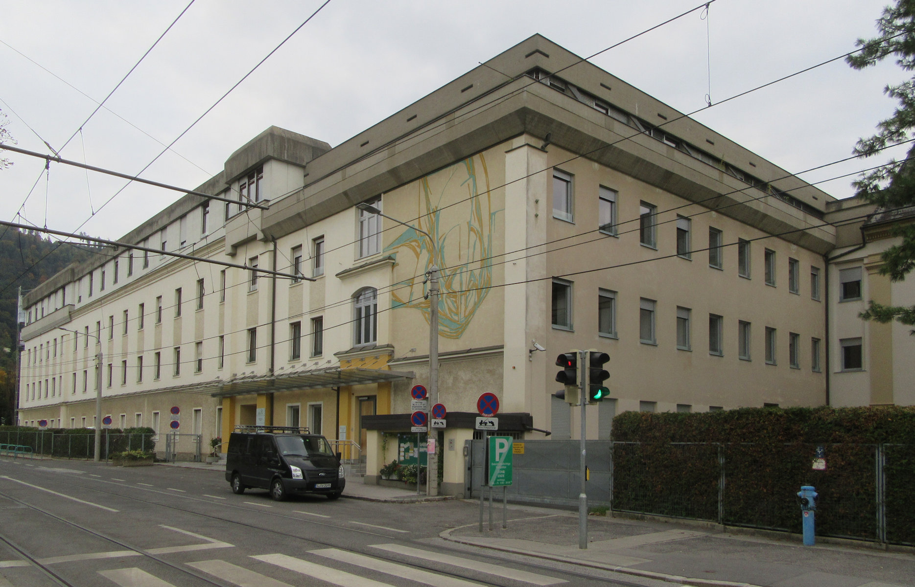 Kloster und Schule der „Franziskanerinnen von der unbefleckten Empfängnis” in Graz-Eggenberg