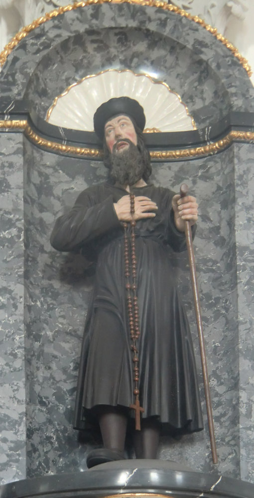 Statue in der Pfarrkirche in Wolfenschiessen