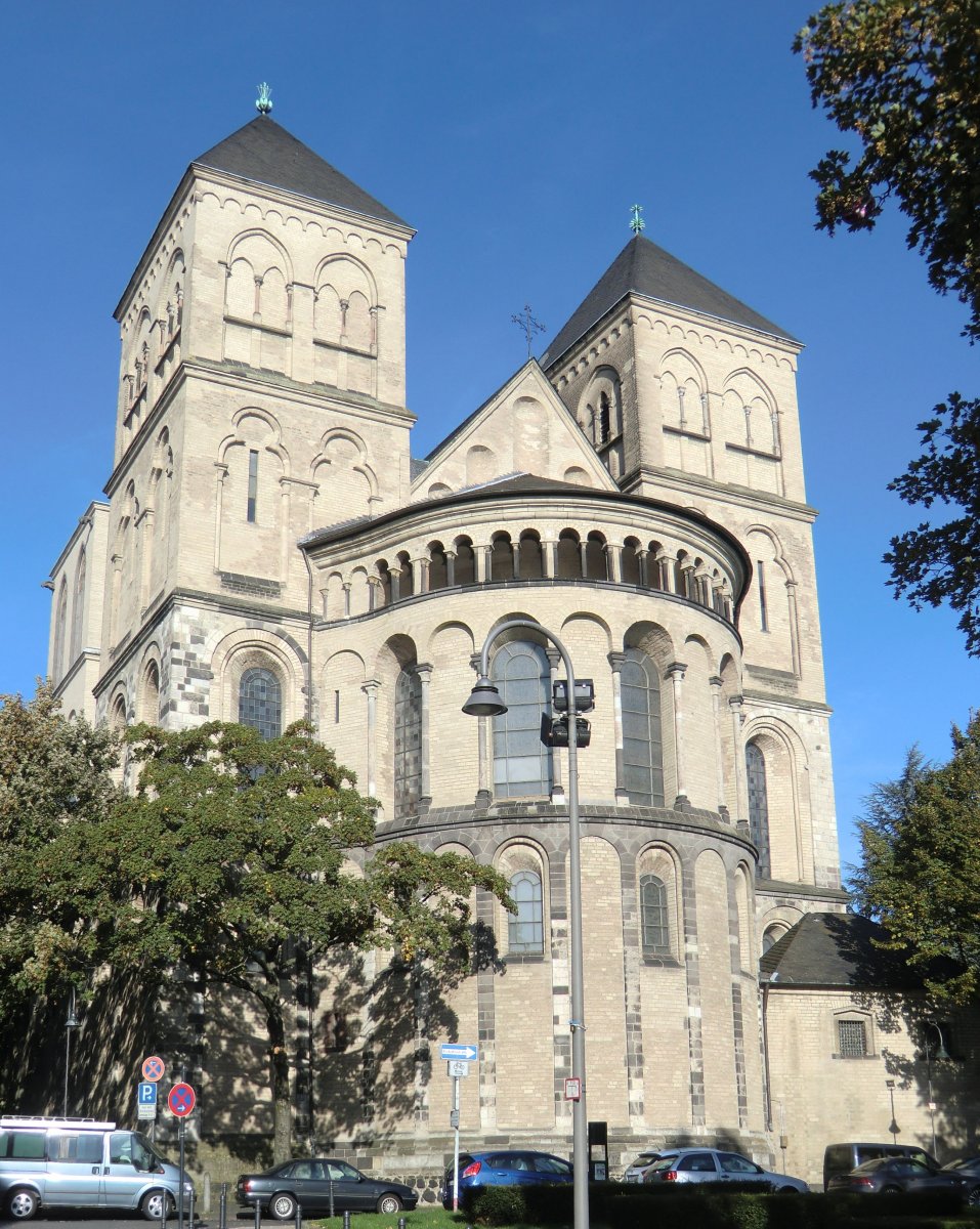 Apsis der Kirche St.-Kunibert in Köln