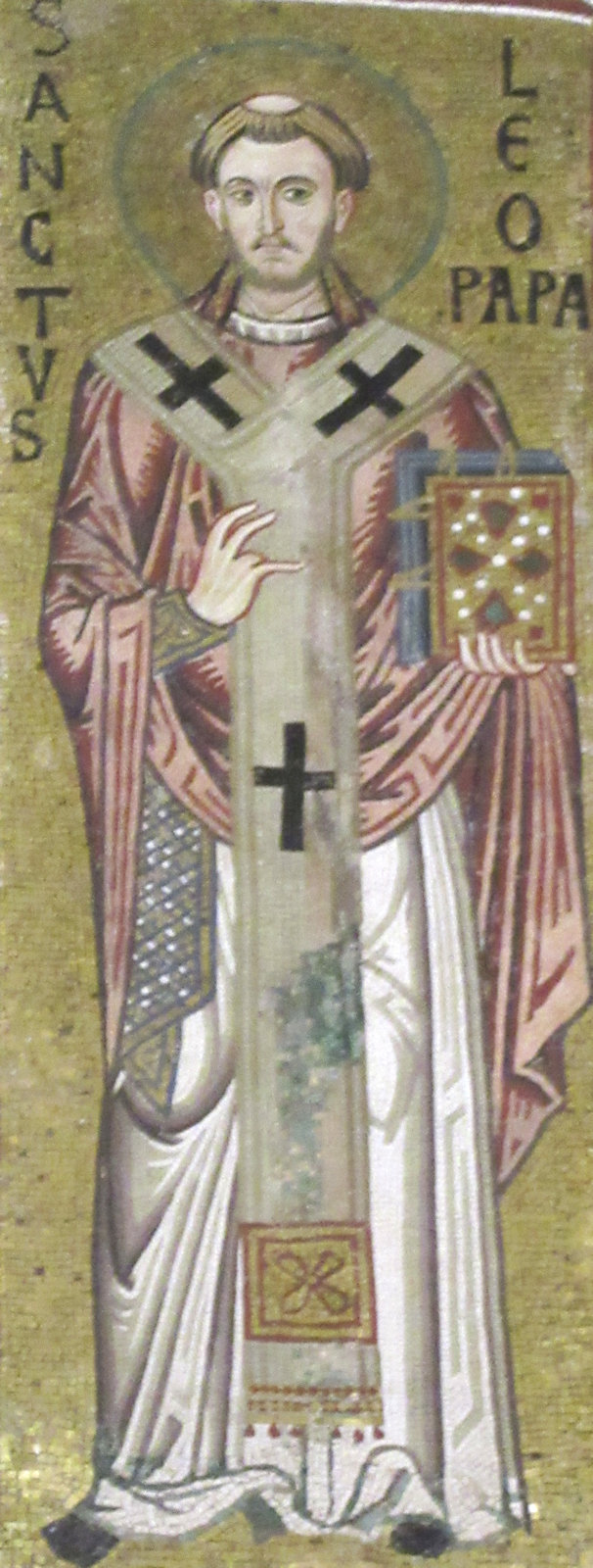 Mosaik, um 1160, in der Cappella Palatina im Normannenpalast in Palermo
