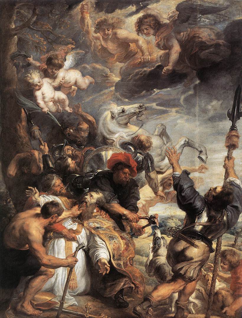 Pieter Pauwel Rubens: Das Martyrium des Livinus, 1633, im Musées Royaux des Beaux-Arts in Brüssel