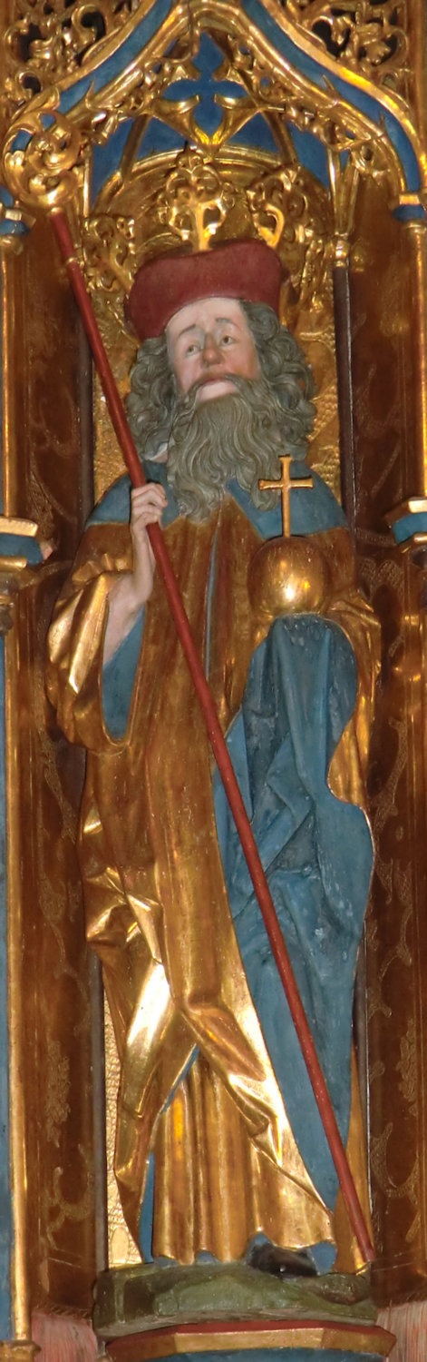 Statue, 1511, heute in der Kirche des ehemaligen Klosters in Churwalden