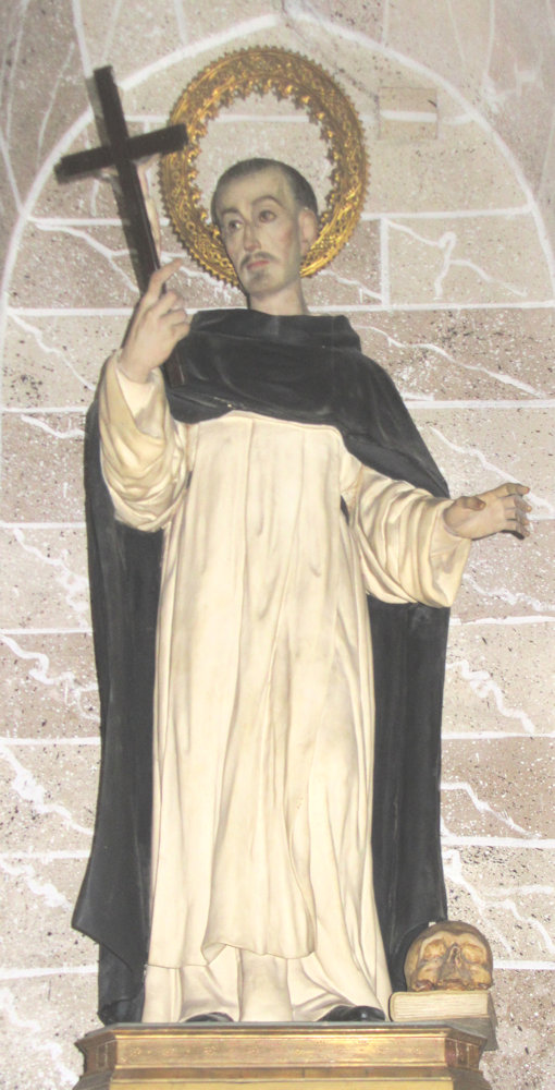 Statue in der neuen Dominikanerkirche in Valencia
