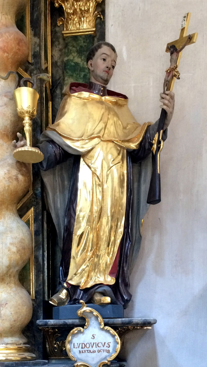 Statue in der Dominikanerkirche St. Blasius in Regensburg
