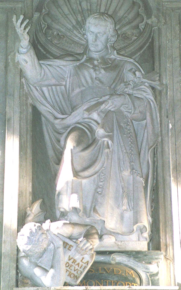 G. Parisini: Statue im Petersdom in Rom