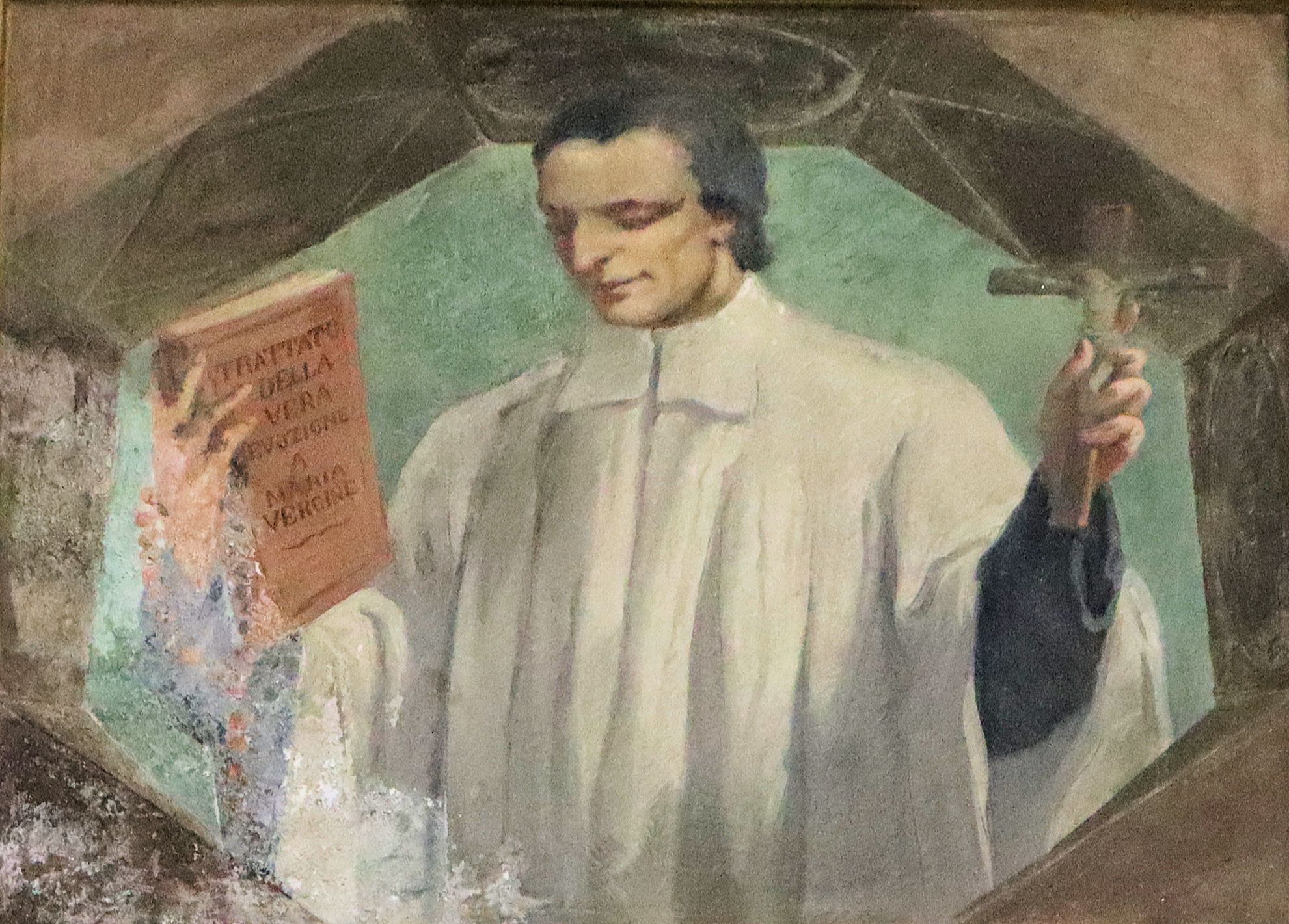 Fresko in der KircheSanta Maria alla Fontana in Mailand