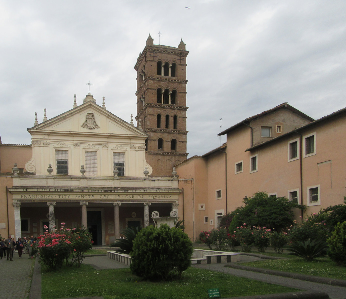 Kloster der Klarissen an der Kirche Santa Cecilia in Trastevere