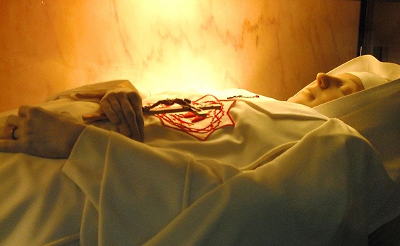 Maria von Jesus' unverwester Leichnam