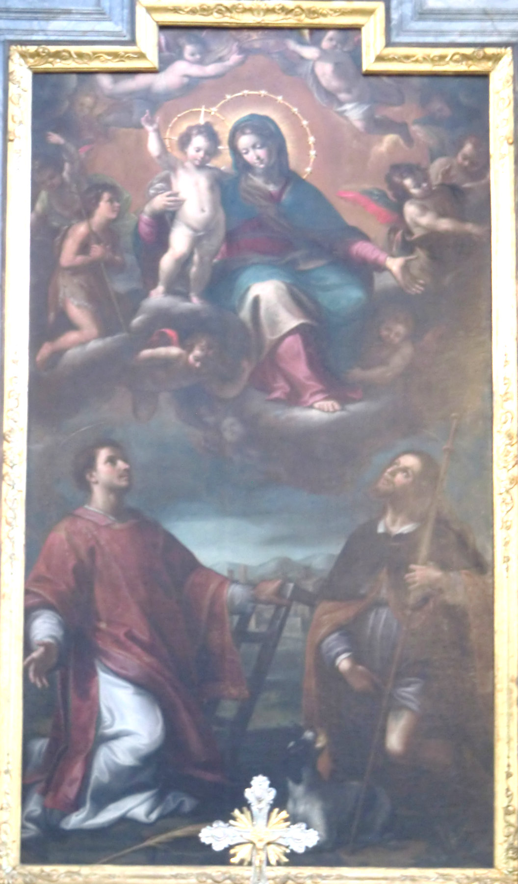 Gnadenbild in der Kathedrale San Lorenzo in Lugano