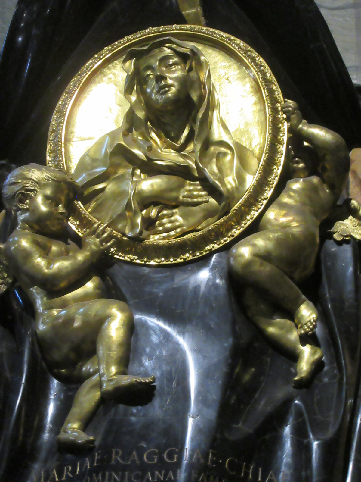 Gian Lorenzo Bernini: Gedenktafel, 1647 - 1653, in der Kirche Santa Maria sopra Minerva in Rom