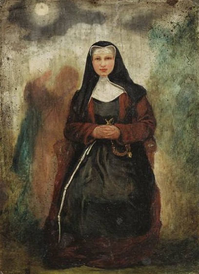 Portrait im Mutterhaus der Waldbreitbacher Franziskanerinnen, gemalt im Alter von etwa 40 Jahren von ihrer Freundin Oktavie de Lasalle von Luisenthal