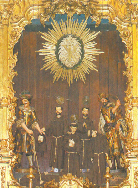 Manuel Pereira da Costa Noronha: Altar, 1750/51, in der ehemaligen Franziskanerkirche in Porto