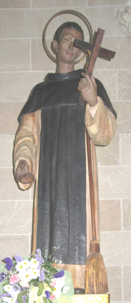 Statue in der neuen Dominikanerkirche in Valencia