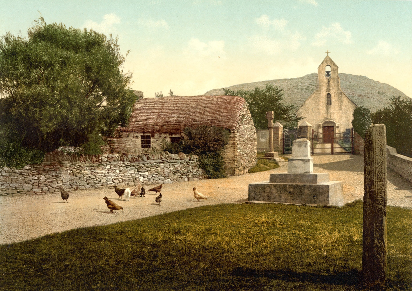 Kirche in Maughold um 1900