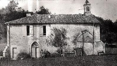 ehemalige Kapelle nahe Blénod-lès-Toul, Foto um 1920