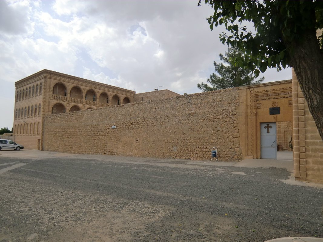 Eingang zum Kloster Kloster Mor Gabriel