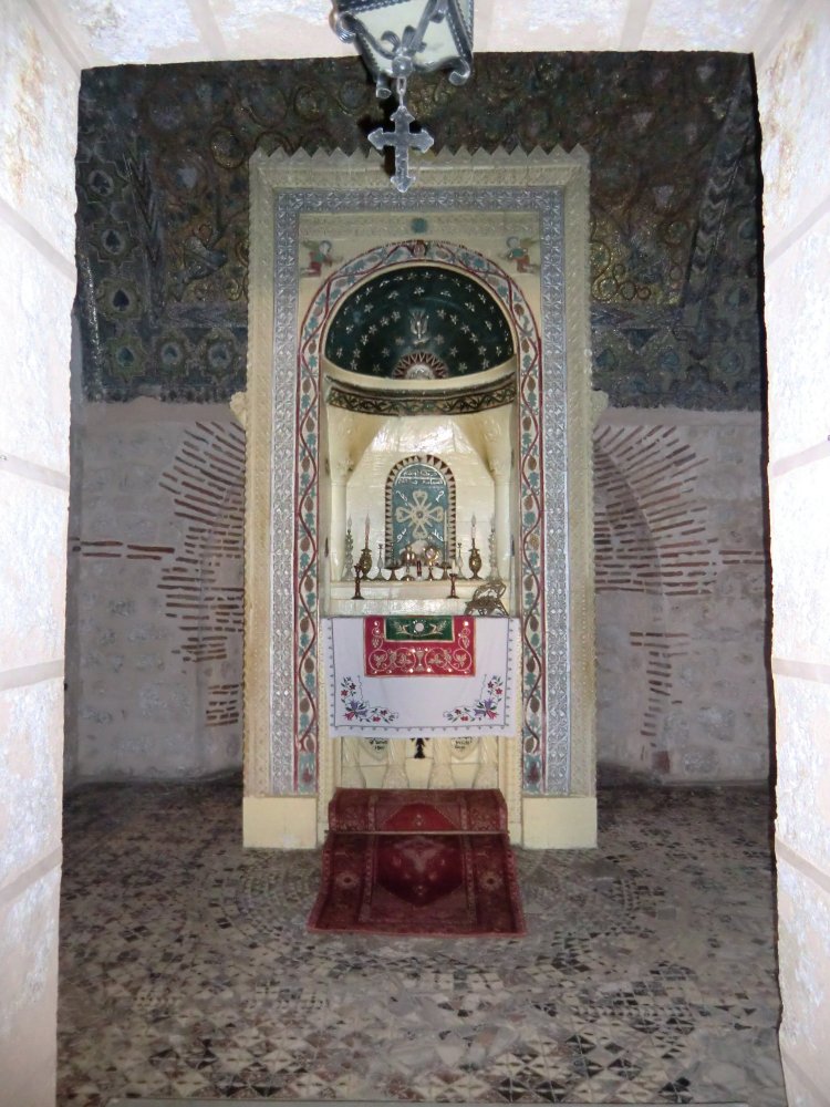 Altar in der Kirche des Klosters Mor Gabriel