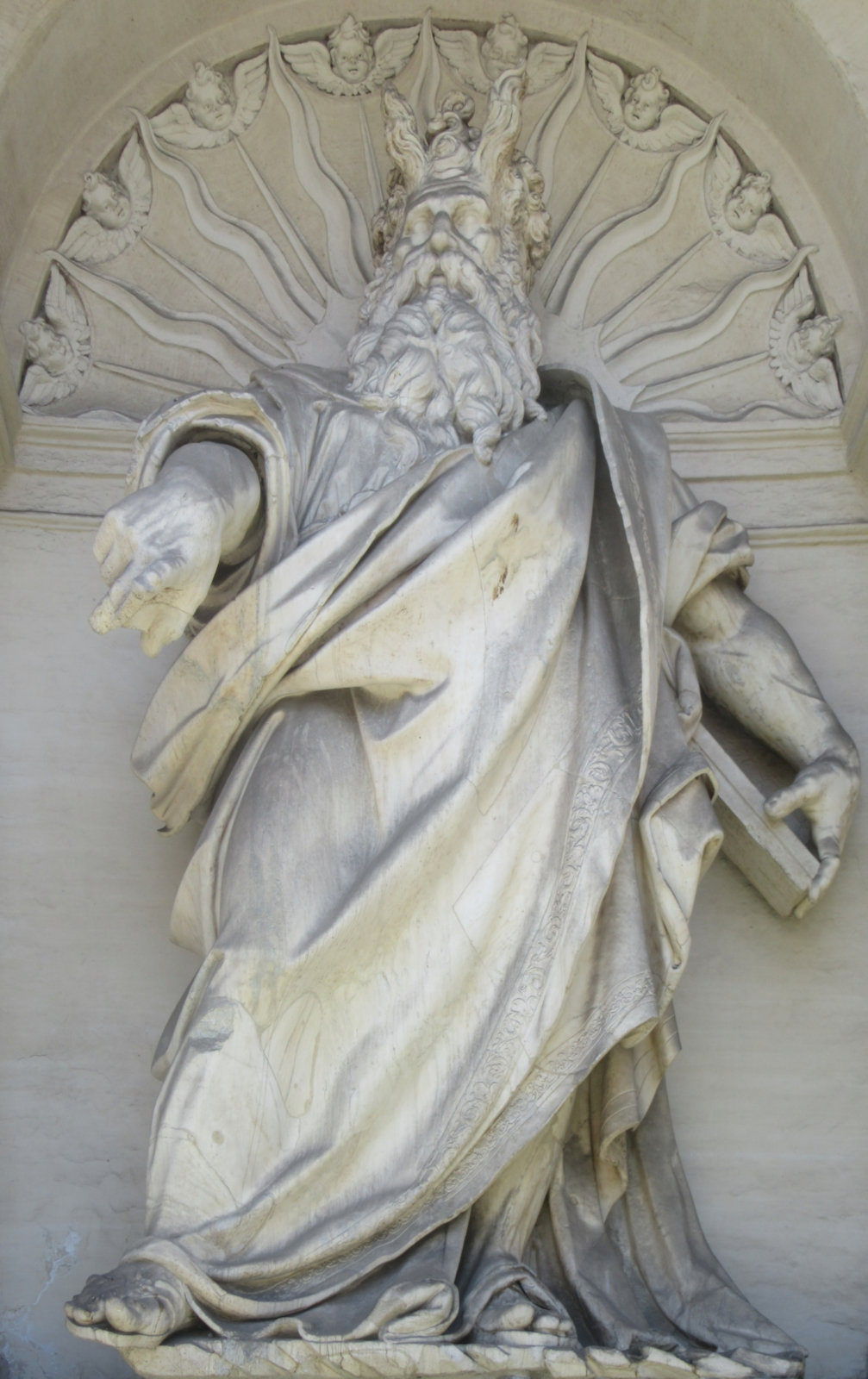 Leonardo Sormani: Statue, 1587, am Brunnen dell'Arco Felice in Rom