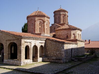 Kirche des Naum-Klosters am Ohridsee