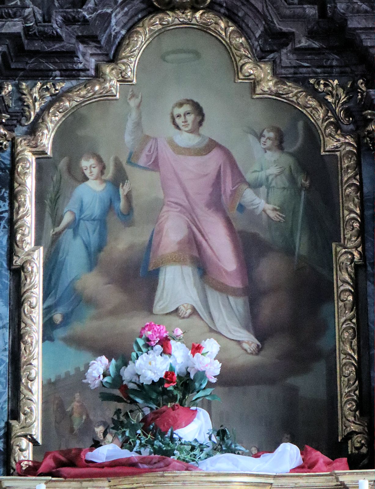 Altarbild in der Kirche in Molzbichl