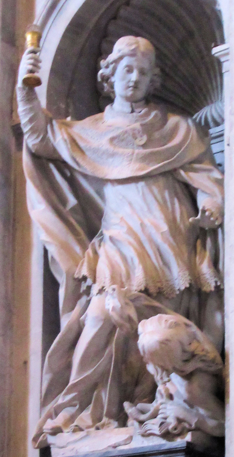 Statue, 1767, im Petersdom in Rom